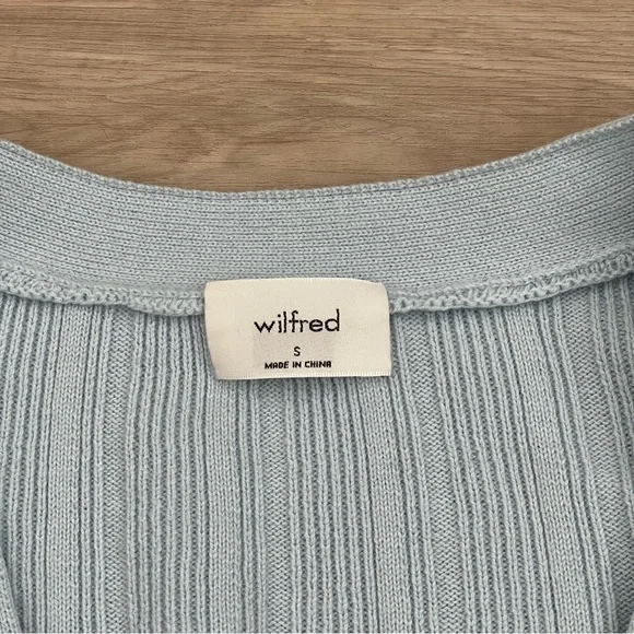 Wilfred Plunge Cardigan Heatwave Blue - Picture 4 of 6